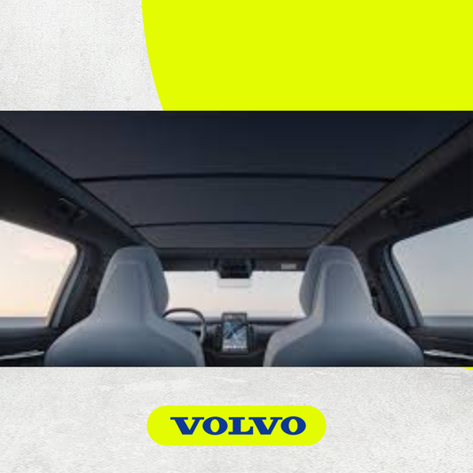 80005677-VOLVO CAM TAVAN PERDESİ KOMPLE KAPATICI SİYAH EX30/EX30 CC