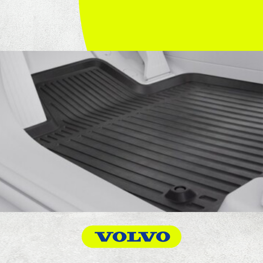 80029264-VOLVO ÖN ARKA KOMPLE KAUÇUK PASPAS TAKIMI, SİYAH EX30/EX30 CC