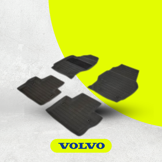 80029264-VOLVO ÖN ARKA KOMPLE KAUÇUK PASPAS TAKIMI, SİYAH EX30/EX30 CC