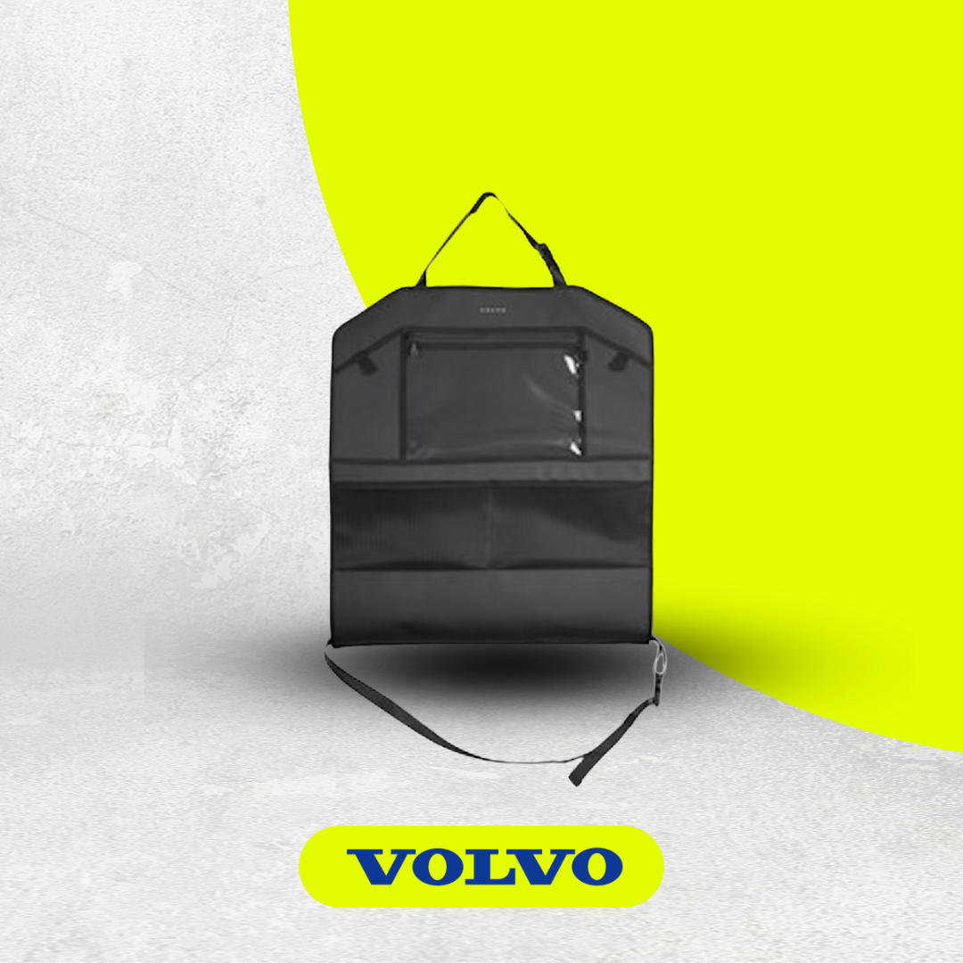 32367093-VOLVO KOLTUK ARKASINA TAKILAN TEKMELİK SİYAH, TÜM MODELLERE UYGUNDUR